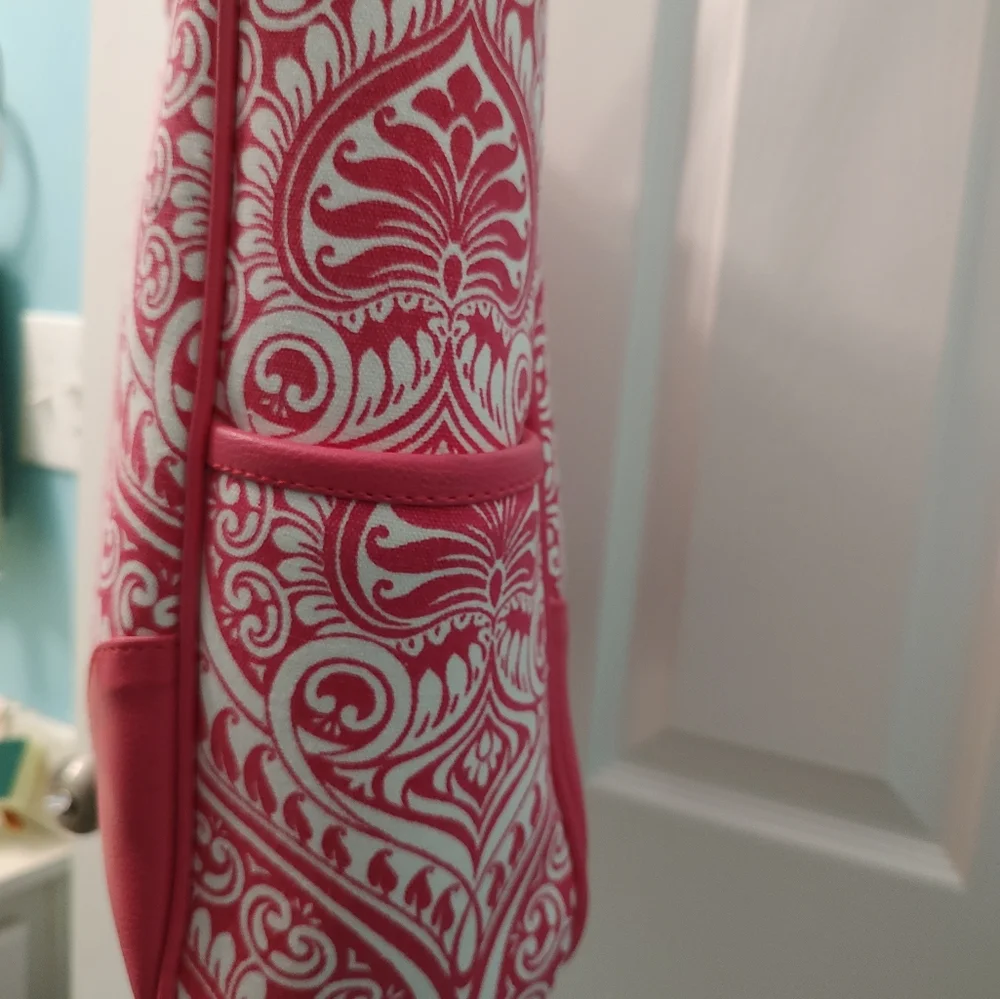 Buckhead Betties Pink and White Tote Bag